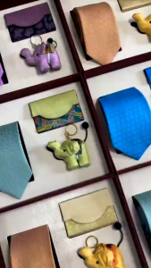 ❖ ชุุดเซทเนคไทผ้าไหมแท้ ❖ [ ทอลายช้าง ] Elephant EDITION