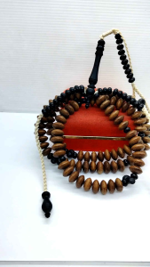 Tasbih Tijani Kayu Kelor Emas Kombinasi Kelor Hitam D38