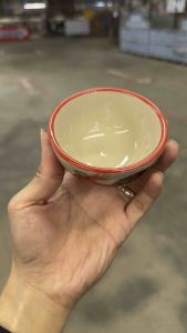 APPN(1ชุดได้6ใบ มีคลิปรีวิว) ชาม ชามตราไก่ ชามตราไก่แท้ ขอบแดง ชามข้าว ชามใส่แกง ชามกับข้าว ชามใส่ซุป ชามใส่กากหมู ชามใส่เกี๊ยวทอด ชามใส่ขนม วัสดุเซรามิก ไซส์S เบอร์3.5“ ขอบสีแดง ตกแต่งบ้าน ร้านอาหาร คาเฟ่ ภัตตาคาร โรงแรม สินค้าพร้อมจัดส่ง (1966127))