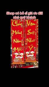 Liễn treo câu đối đỏ ngày Tết ý nghĩa may mắn đón xuân về nhiều mẫu
