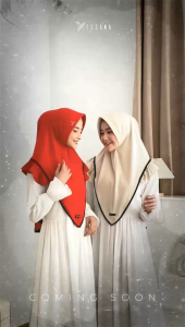 Bergo Restika Hijab Instant Terbaru Yessana || Daily Jilbab standar Jersey Premium Pet Antem
