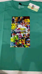 Kaos Distro Anak-Anak Karakter ROBLOX KEREN Fashion Anak-Anak Terbaik ROBLOX Usia 2-11Tahun Kaos Bahan Katun 24S Size XS-XL