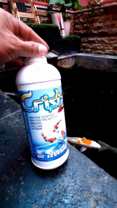 CRYSTAL GLOW PREMIUM 500ml Bakteri Starter dan Probiotik Penjernih Air dan Pengurai Amonia untuk Kolam Ikan Koi Ikan konsumsi dll.