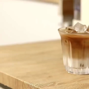 gelas kopi espresso 75 ml( hendle kayu)