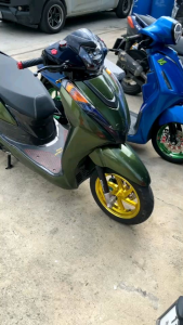 คอท่อ Lead125 4V (ลีด125 4วาล์ว) งานสแตนเลส