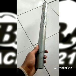 SARINGAN TENGAH SARTENG PANJANG 40CM UKURAN LUBANG 2ML DIAMETER 38 PNP UNTUK KNALPOT COPY TZM CMS ZRC DLL