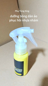 Chai Xịt Làm Bóng Nhựa Xe Máy 50ml – Phục Hồi Nhựa Nhám Dưỡng Bóng Taplo Xe