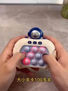 SALE Pop It Push Bubble Game Challenge Fidget Toys Dengan Mesin Game LED Menghilangkan Stress Mainan