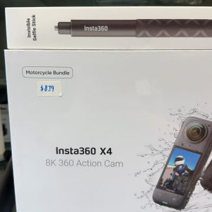 Insta360 X4 Action Camera with Invisible Dive Kit - 1 Yr Warranty