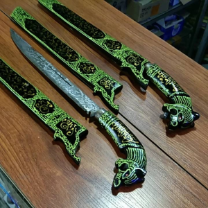 COD Pisau koleksi macan rajah kaligrafi 40cm
