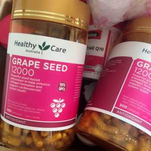 Healthy Care High Strength Grape Seed 58000 200 Capsules