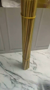 Tusuk l Stick Bambu 365 CM Diameter (+-) 5 MM Isi 50 Pcs