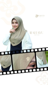 RAHAYU SERIES JILBAB SPORT DAFFI HIJAB Jilbab Instan Olahraga jersey Nyaman