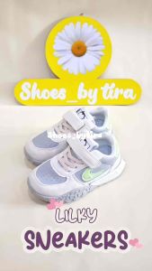 SHOES BY TIRA Lilky sneakers kids/sepatu sneakers anak import/sepatu sekolah anak laki laki dan perempuan/sepatu sekolah anak PAUD TK SD