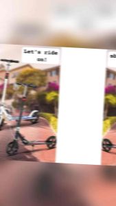 (SG Ready) Foldable Kick Scooter for Kids & Adults - 2-Wheeled Hand & Foot Braking Lightweight and Easy to Assemble Ride the Fun!