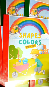 Shapes and Colors Workbook for Beginners Coloring 50 pages