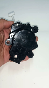 มอเตอร์เดรนน้ำทึ้งเครื้องซักผ้า Panasonic สีดำ 2ข้ัว แกนดึงสีขาว รุ่นHM-17V/1W ไฟAC 220V. แท้ NAKAGAWA MOTOR DRAIN