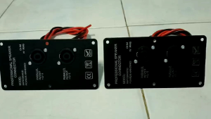 (แพ็ค2ชิ้น) เพลทSpeakon (ราคาพิเศษ) เพลทหลังตู้ลำโพง เพลทสปีคคอนพร้อมอุปกรณ์+สายลำโพง  📢Early Bird