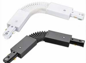 【COD & Ready 】Rohstar Aluminum 360 Degrees Soft Heavy duty Track Light Connector Universal Rail.