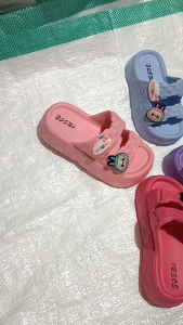 sandal slop anak perempuan sandal slip on sandal motif anak labubu viral572