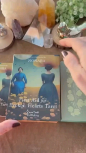 [💙 HÀNG SẴN AUTHENTIC] Bộ bài First Aid for Broken Hearts Tarot by NONARA - Gồm 78 lá kèm hướng dẫn. Chuẩn Rider Waite