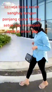 Kemeja Polos Toyobo Tangan Full Panjang & Kemeja Cewek