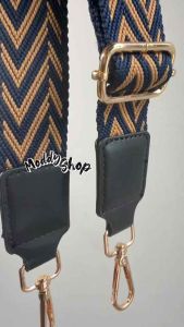 #สายกระเป๋า 128cm กว้าง 1.5นิ้ว อะไหล่ทอง ปรับสายได้