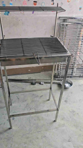 Pure Stainless Heavy Duty Griller with Stand & Accessories