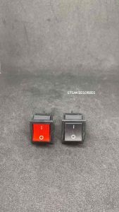 Saklar Switch ON OFF Besar Lampu / Hitam