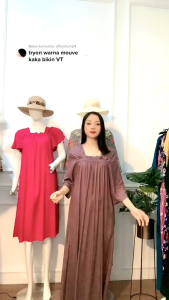 DRESS PAULA RAYON PREMIUM LONG DRESS