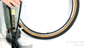 Selang pompa sepeda dan motor Dual Valve schrader dan presta