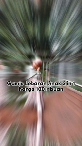 Gamis Anak Lebaran Terbaru 2 in 1 outer usia 1- 10 tahun / Dress Anak Perempuan