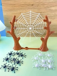 🏅Kids learning🏅Bouncing Spiders Game เกมส์เด้งแมงมุม เกมส์ครอบครัว แข่งเด้งแมงมุม Family Game แมงมุมเด้งดึ๋ง