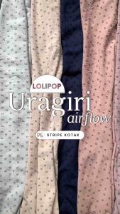 [MINIMAL 2X KLIK UNTUK 1 YARD] Kain Uragiri Bahan Lolipop Uragiri Ecer Premium HARGA 1/2 YARD