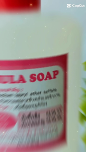 สบูเหลวจุฬา ไร้ด่าง ทำความสะอาดผิวหน้าและผิวกาย