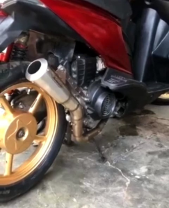 Kenalpot CLD Monster Laser Bas Gahar Panjang 20 Fullset Tinggal Pasang