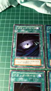YUGIOH Japanese VOL YU-28 JY-27 EX-22 KA-29 DL2 SD23 GS03-JP012 GDB1-JP052 黑洞 Dark Hole (N) 60%70%50%40%30%97%