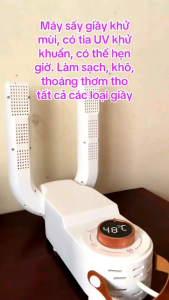 Máy Sấy Giày Shoe Dryer khử khuẩnkhử mùi Hẹn giờ xoay gập tiện lợi
