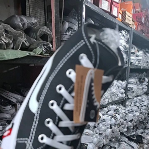 Sepatu Sekolah N/B Boot Tali SOL KUNING List Cacing TK.SD.SMP.SMA