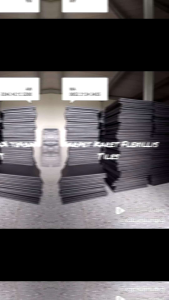 Karpet Karet Flexillis Flooring Rubber Mat Gym Home GymStudio GymProfesional GymPlayground Puzzle Fitnes Ukuran 50x50x2 cm