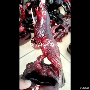 Asbak Murah Unik Aesthetic Motif Burung Kacer