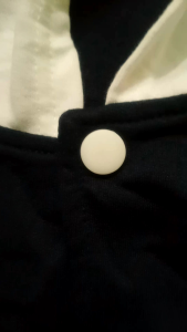 Hoodie Jacket with Snap Front