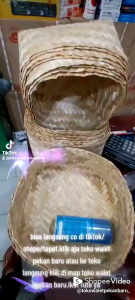 besek bakul.besek bakul 25x25 tempahan kusus