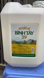 Rươu ĐẾ BÌNH TÂY 39% Can 20 Lít
