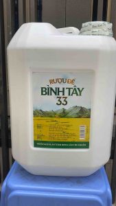 Ruou ĐẾ BÌNH TÂY 33% Can 20 Lít