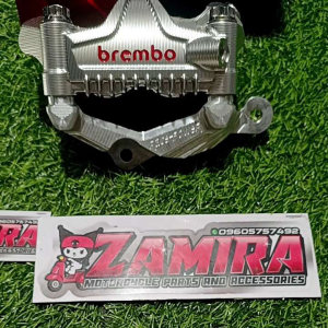 Nickel 4 Pot Caliper MIO / SOULTY / MIO I 125 / BEAT / CLICK