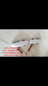 LAMPU SEN SPION VARIASI AVANZA VVTI YARIS INNOVA HILUX FORTUNER RGB RUNNING SEN