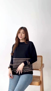 EIKO KNIT TOPS - Sweater Rajut Wanita
