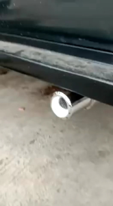 KNALPOT MOBIL MURAH HKS GRONEL CHROME UNTUK MOBIL UNIVERSAL