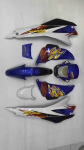 ชุดสีเทน่าตัวใหม่ Tena New Rs Super ปี 1999 สีน้ำเงินขาว (ชุด 8 ชิ้น) พร้อมติดสติกเกอร์